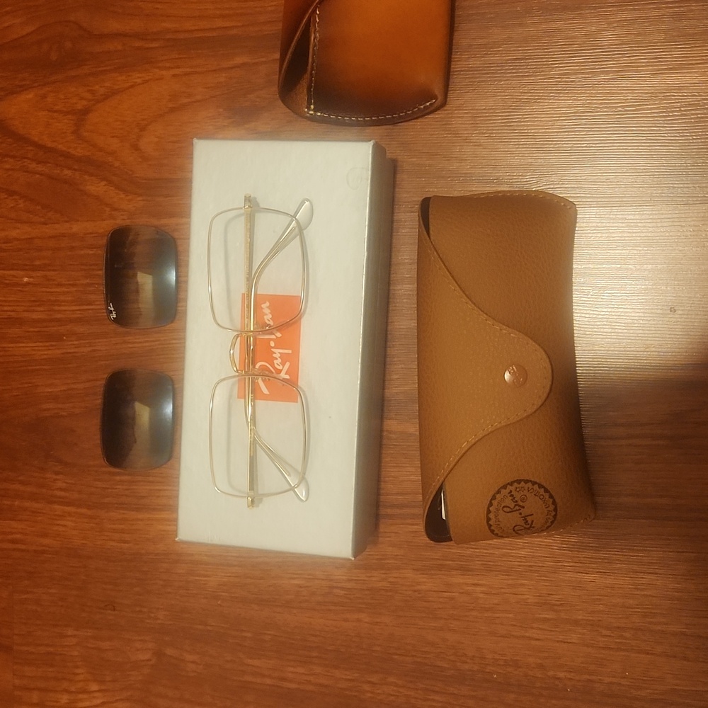 Ray Ban 1969 Rectangle Clear glasses